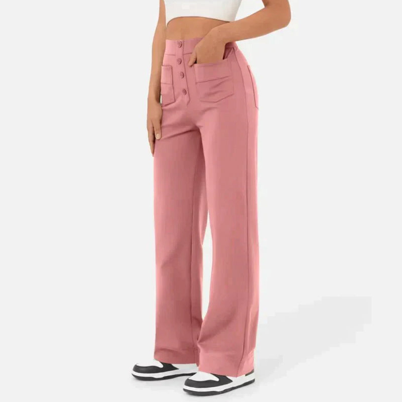 Women's Casual High Waist Stretch Pants