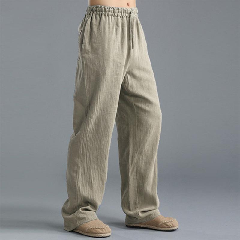 Elastic Drawstring Trousers
