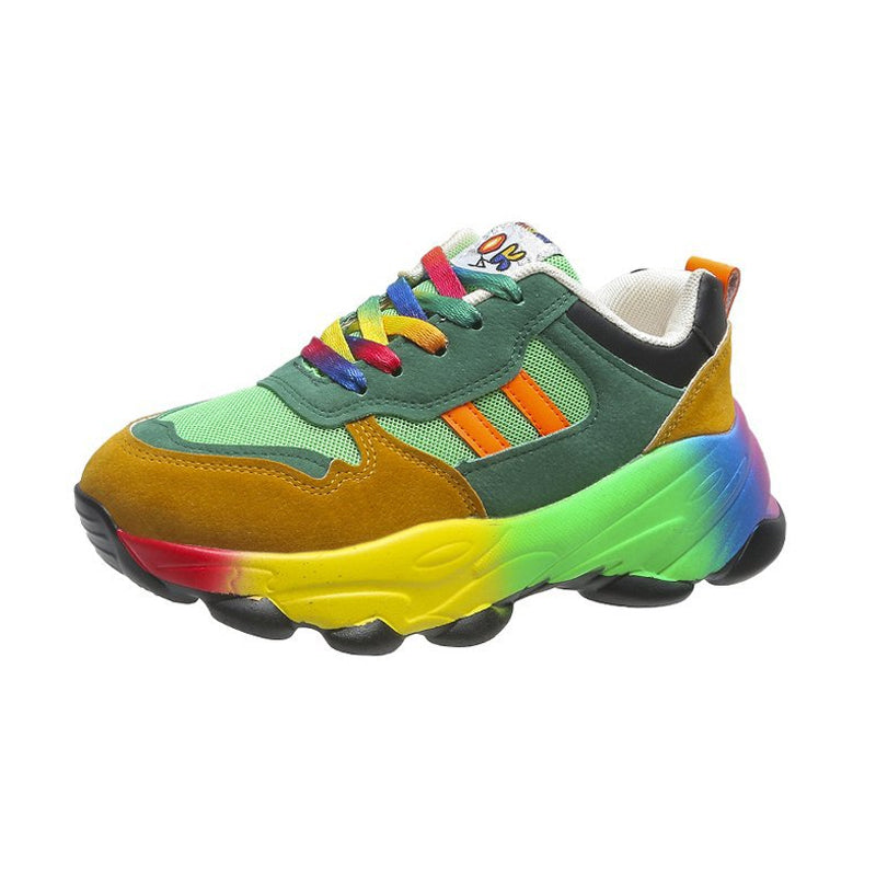 Hip Hop Street Sports Rainbow Sneakers