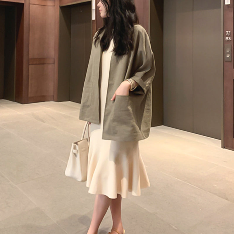 Loose Vintage Autumn Jacket