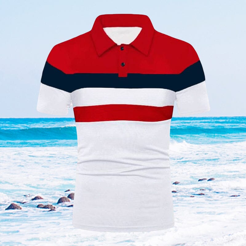 Men's Casual Cotton Polo